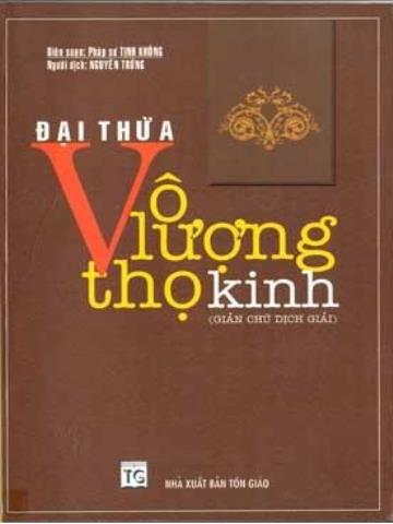 KINH ĐẠI THỪA VÔ LƯỢNG THỌ - TRỌN BỘ